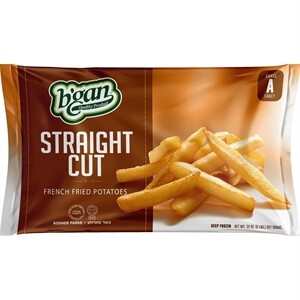 B'gan Shoestring Cut French Fries KFP, 32 Oz | West Orange